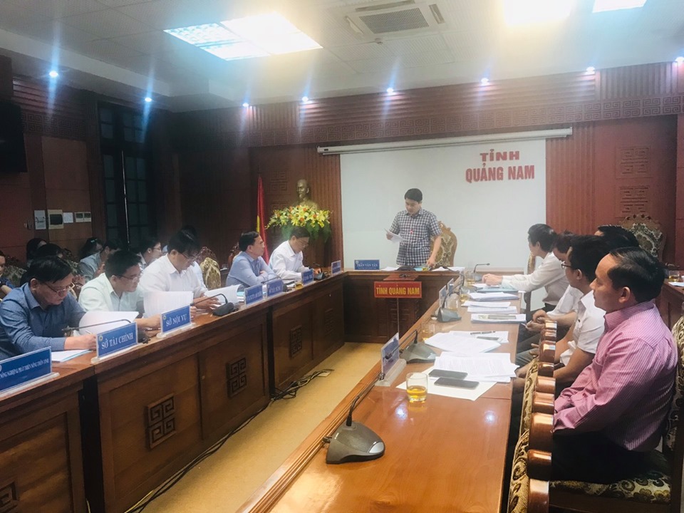 UNBD tỉnh Quảng Nam họp công bố chỉ số PCI và DDCI năm 2018