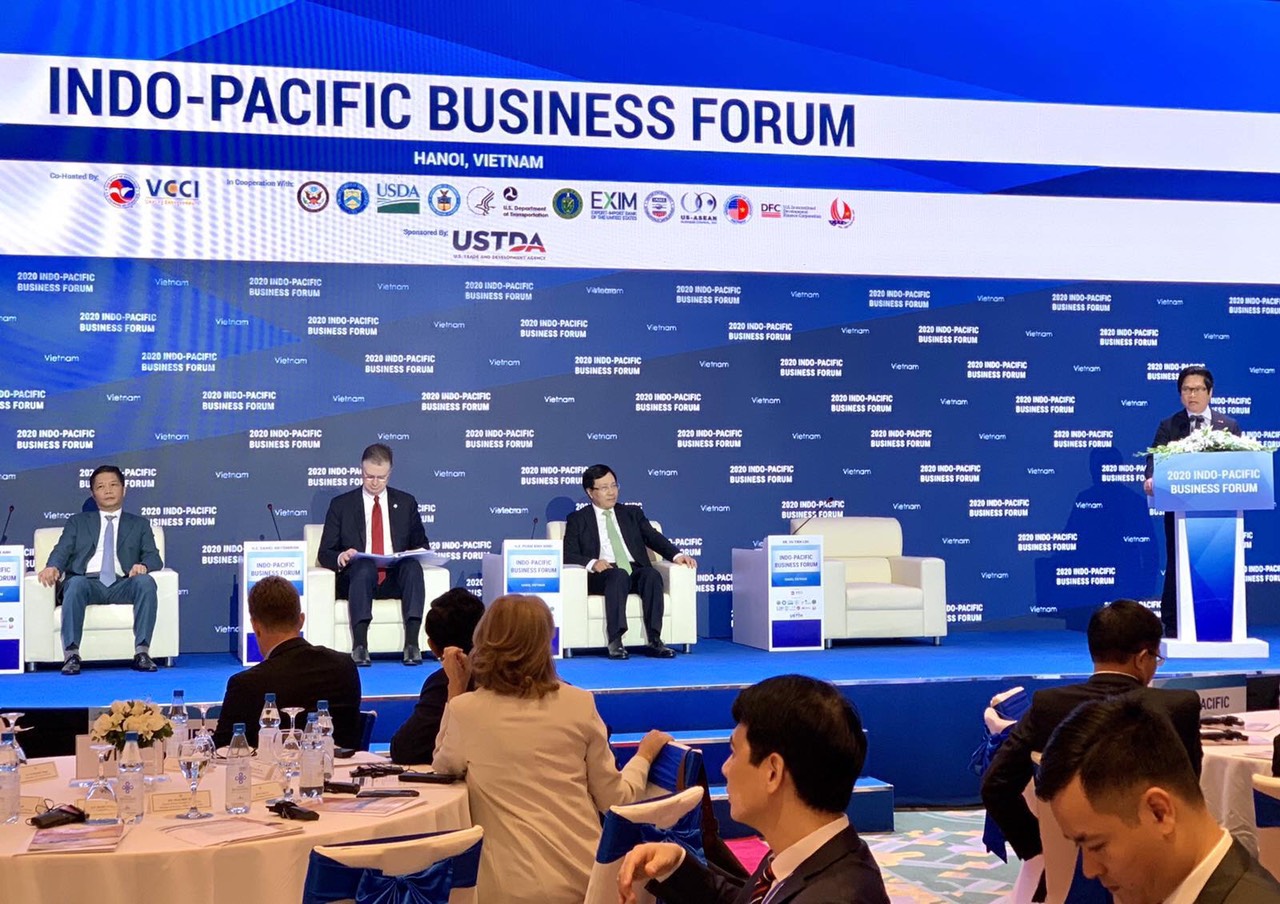 Ông Trần Quốc Bảo – UV Ban Chấp hành VCCI, Chủ tịch HHDN tỉnh Quảng Nam tham dự Diễn đàn Doanh nghiệp Ấn Độ Dương - Thái Bình Dương (IPBF 2020).