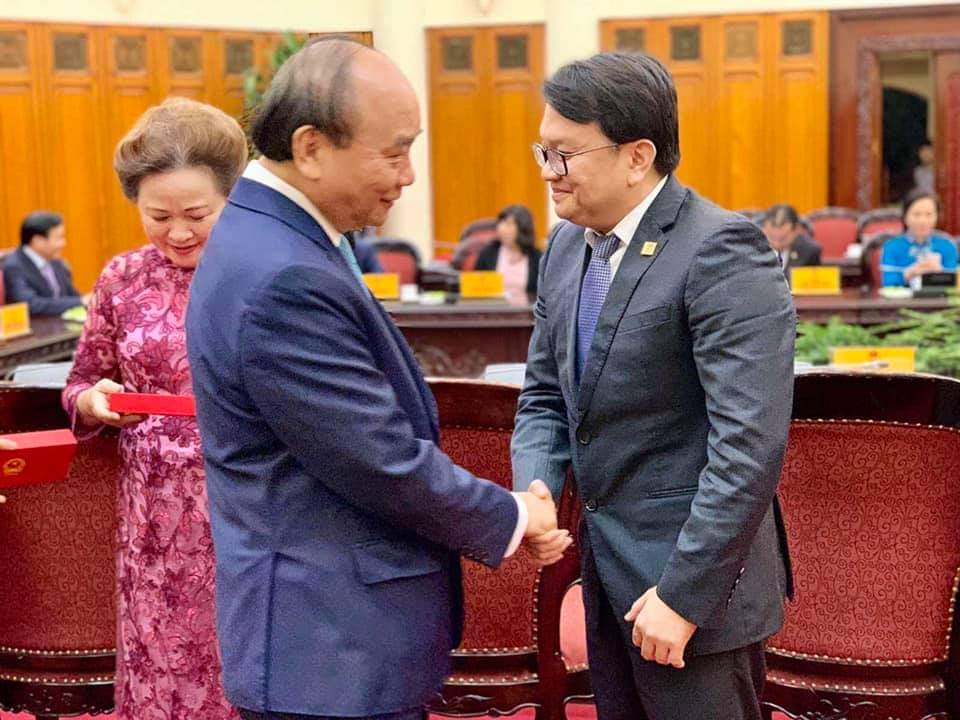 Ông Trần Quốc Bảo  - Chủ tịch HHDN tỉnh Quảng Nam tham gia các buổi làm việc của đoàn thường trực trung ương Hội Quy hoạch Phát triển đô thị Việt Nam trước thềm Đại hội