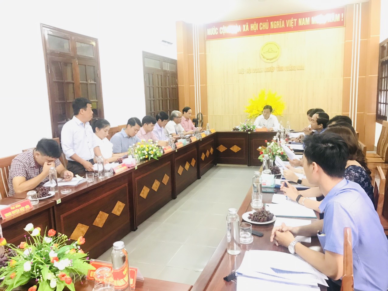 HIỆP HỘI DOANH NGHIỆP TỈNH QUẢNG NAM TỔ CHỨC TIẾP NGHIỆP ĐỊNH KỲ THÁNG 4 NĂM 2021