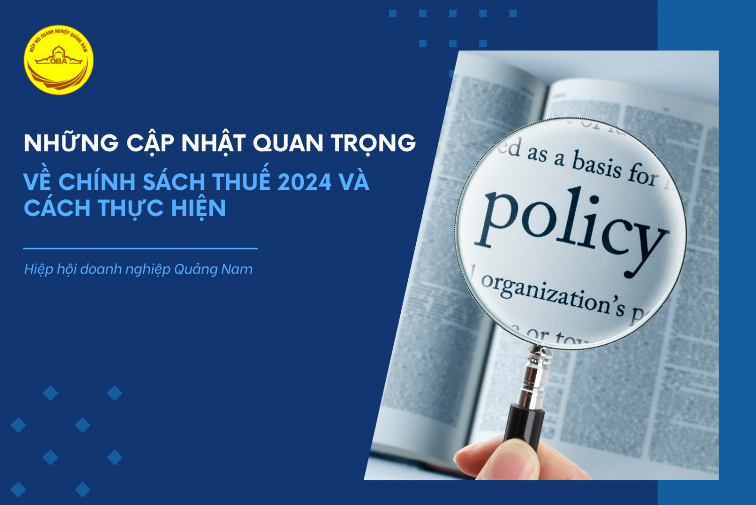 Những Cập Nhật Quan Trọng Về Chính Sách Thuế 2024 và Cách Thực Hiện